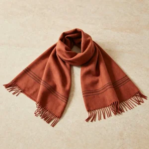 Rust Woven Stole