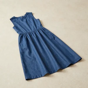 Indigo Panel Dress